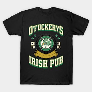 O'Fuckerys Irish Pub - St Patricks Day T-Shirt